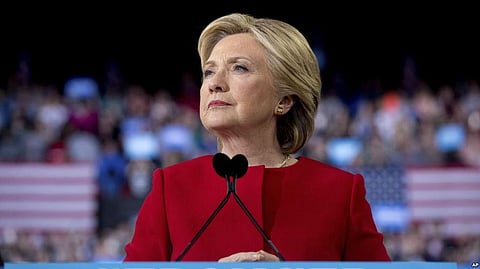 Democratic Hillary Clinton Blames FBI Director James Comey for Her US Presidential Election Defeat