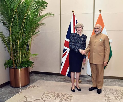 British PM Theresa May likely to visit India in November