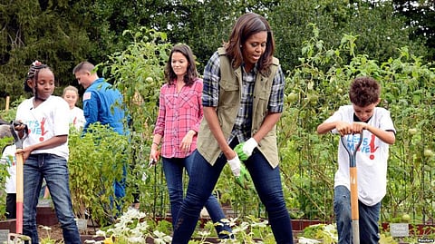 Michelle Obama’s legacy well rooted in White House Garden like her President Husband