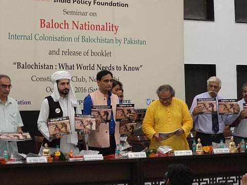 Conference on Balochistan Narrative “Internal Colonization of Balochistan by Pakistan” held in Delhi