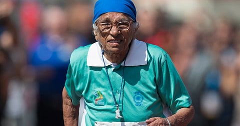 Man Kaur: A 100-year-old runner wins three gold medals at the Americas Masters Games in Canada