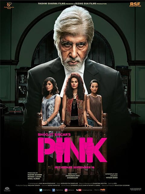‘Pink’ spreads a Social Message, Amitabh’s Presence Elevates the Cause in the Film