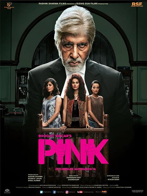 ‘Pink’ spreads a Social Message, Amitabh’s Presence Elevates the Cause in the Film