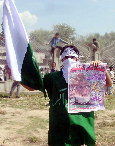 Anti-India Speech by Syed Shah Geelani keeps Kashmir Boiling, calls Pakistan a Friend of Kashmir