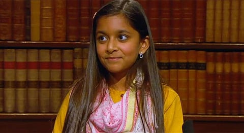Ten-year-old Indian-Origin Girl Rhea wins ‘Child Genius 2016’ in UK