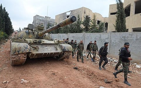 Syrian army recaptures falling military positions in Aleppo