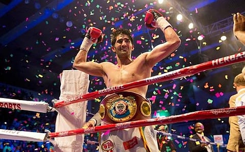 India’s Boxing star, Vijender Singh enters top 10 in World Boxing Organisation rankings