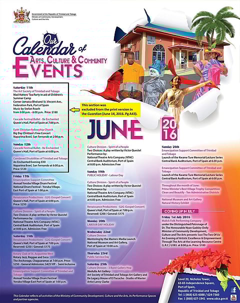 Ethnic Discrimination? Trinidad’s Culture Ministry excludes Indian cultural events from Calendar
