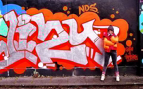 Meet Kajal Singh: The first female Graffiti artist of India is making the Art popular worldwide