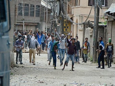 Kashmir Violence: Toll reaches 11 in a violent clash with security forces, Curfew Imposed