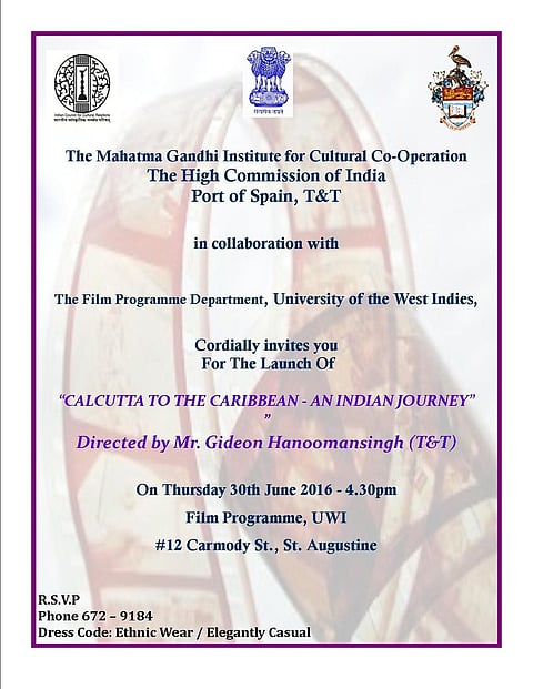 ‘Calcutta To The Caribbean- An Indian Journey’: A Film on heart-rendering Experience of Indian Indenture in Trinidad