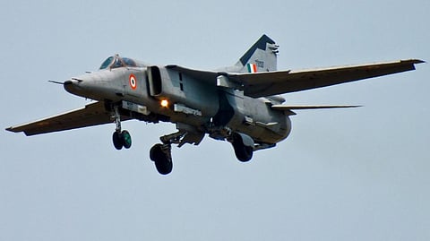 IAF’s MIG-27 Fighter Jet crashes near Jodhpur in Rajasthan
