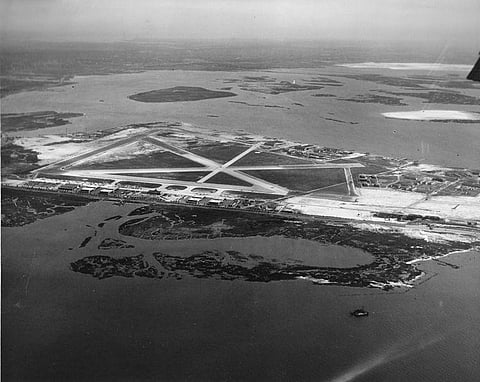 New York City’s first municipal airport ‘Floyd Bennett Field’ now lies in ruins