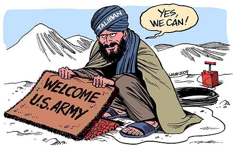 Watch Video: Taliban Leader Mullah Mansoor’s Car in Flames attacked by Drone