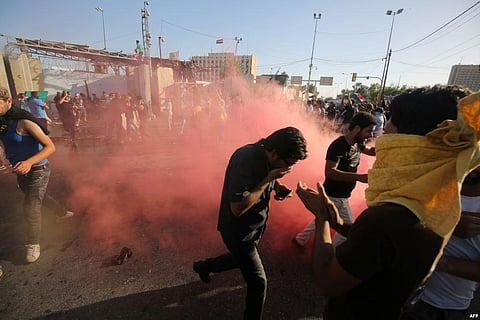 Crisis in Iraq: Troops and Protesters Clash at Green Zone in Baghdad