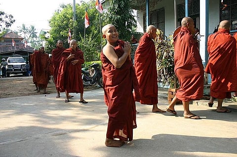 In Myanmar, monks protest over US Embassy using “Rohingya’ term for Bengali Muslims
