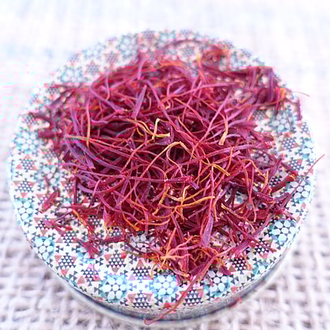 Saffron cultivation in India