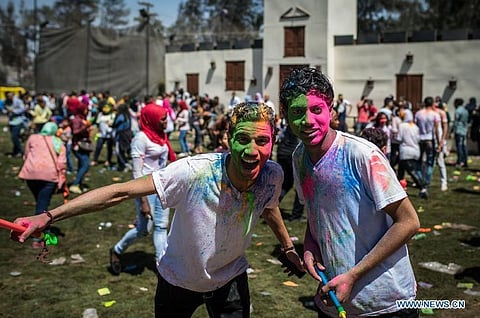 Egypt celebrates Annual Holi Festival
