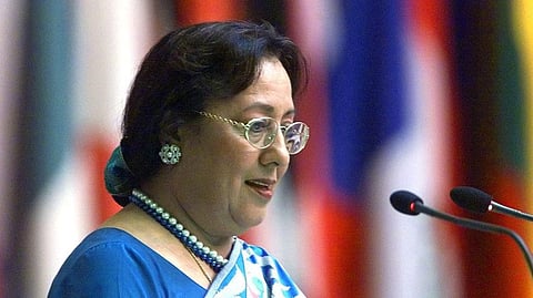 Though a Muslim, I have no problem in saying ‘Bharat Mata Ki Jai’- Najma Heptullah