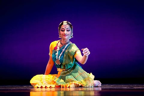Traditional dance representing cross-cultural connection of India and Paisley
