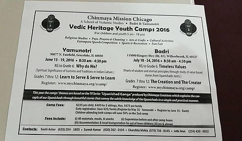 Vedic Heritage Youth Camps 2016