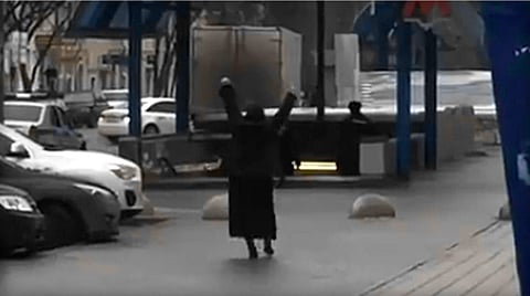 Nanny in hijab carrying severed head of a child arrested in Moscow