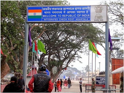 Agartala-Akhaura border will follow Wagah model