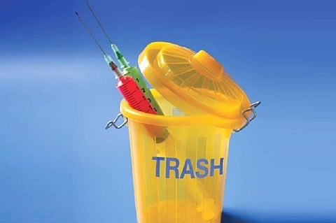 Nationwide drive to prevent unsafe disposal of syringes