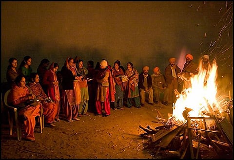 Lohri celebrated across India