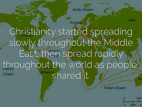 Christianity spreading its tentacles across India