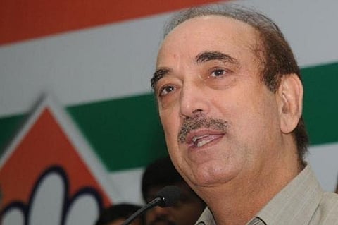 BJP responsible for spurt of militancy in J&K: Ghulam Nabi Azad