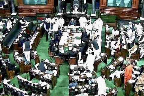 Congress, Trinamool MPs walk out from Lok Sabha over Dalit issue