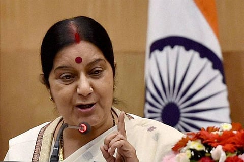 Urdu is India’s language too: Sushma Swaraj