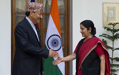 Nepal’s Madhesi leaders meet Sushma Swaraj