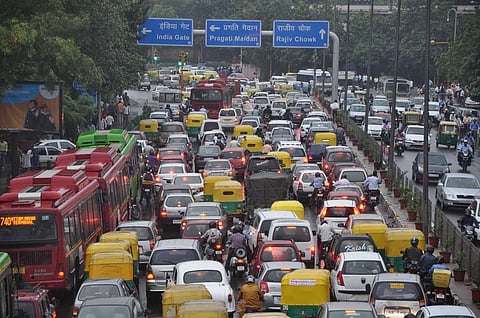 Numbers of vehicles to be restricted in Delhi