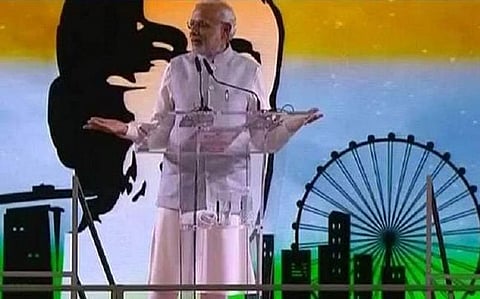 Modi in Singapore: My only task is development