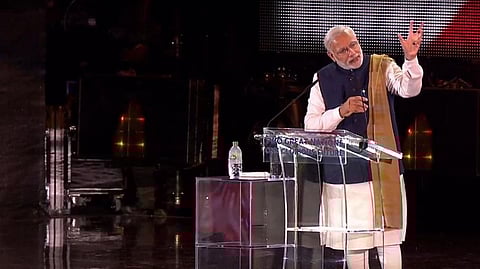 Modi in UK: Modi sells brand India at Wembley