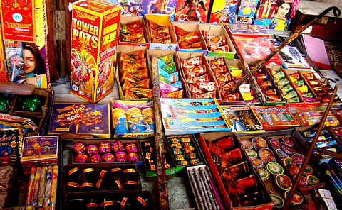 Crackers sale takes a dip in Delhi
