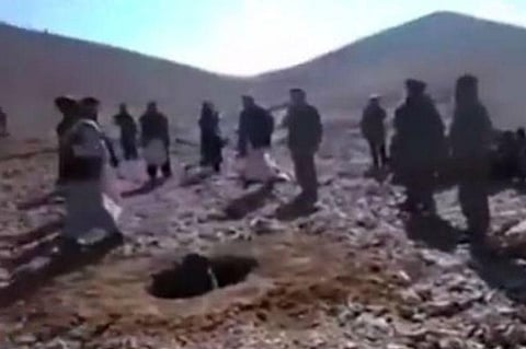 Video shows Afghan woman stoned to death for adultery