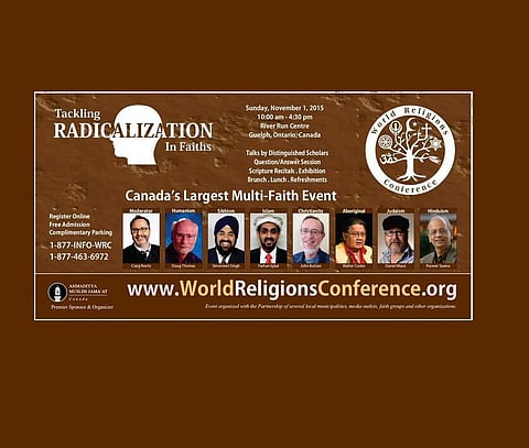 Religious radicalization discussed in World Religions Conference in Guelph