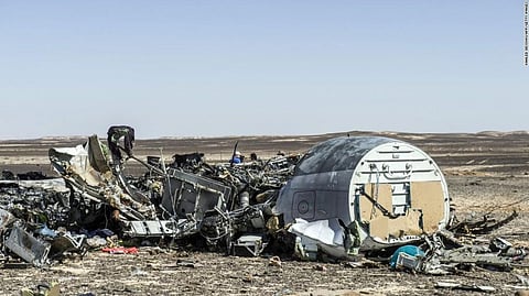 Russian aircraft disintegrates in midair before crash over Egypt’s Sinai Peninsula
