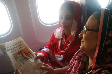 New India awaits Geeta