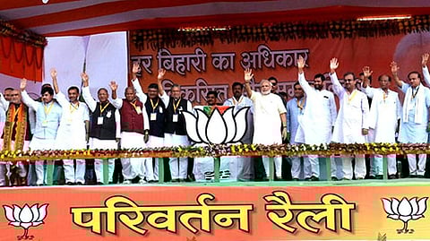 JD-U, RJD made Bihari youths migrants: Modi