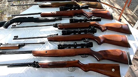 Huge cache of arms and ammunition seized in Mizoram