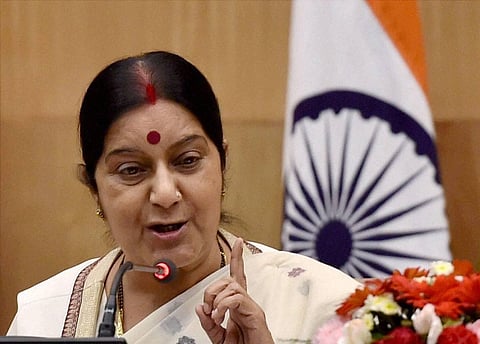 Sushma off to Moscow to co-chair intergovernmental panel