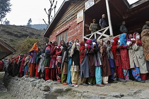 Ladakh hill panel polls ends peacefully with over 65 per cent turnout