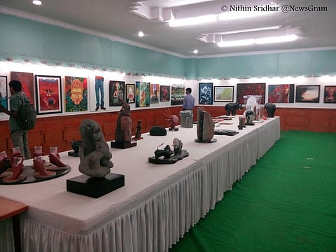 Mesmerizing Dussehra art exhibition in Mysore