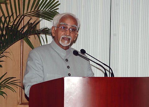 Implement Ambedkar’s philosophy, says Hamid Ansari