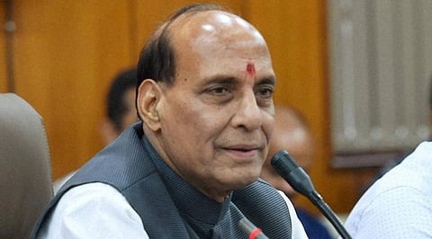 Our government has brought down cow smuggling: Rajnath
