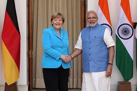 Merkel visit: 18 MoUs inked, economy, security, languages in focus